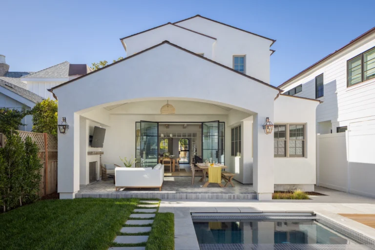 Beautiful Coronado G house with stylish outdoor living space and pool.